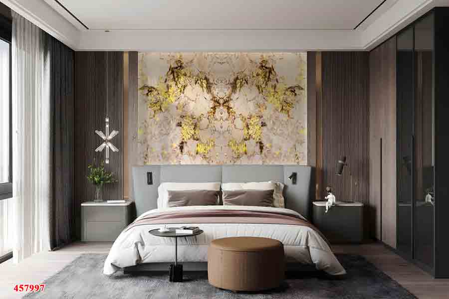 Nhựa Vân đá kết hợp tấm ốp lam sóng